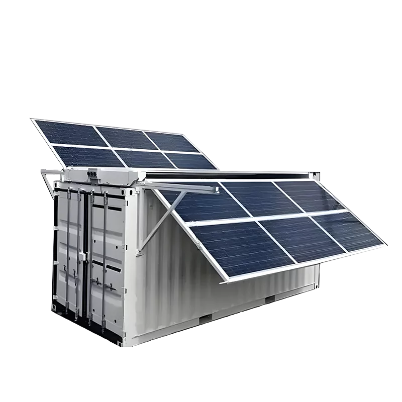 Communication container station energy storage systems