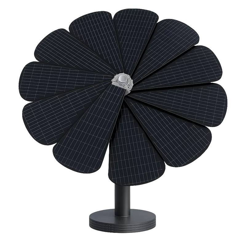 Fixed Smart Flower Solar Panels