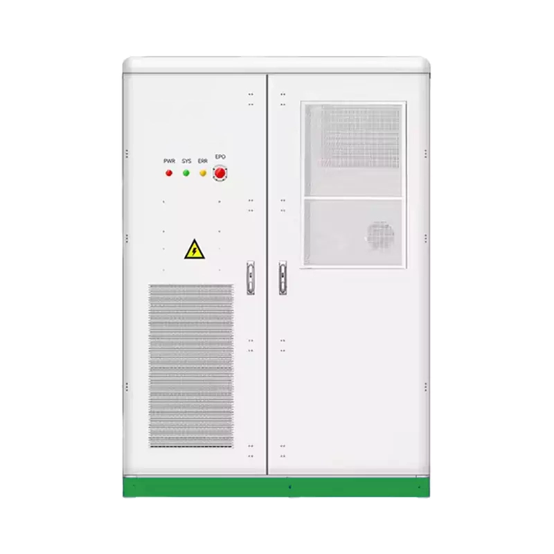 112kWh Outdoor Energy Storage Cabinet with Lithium-ion Batteries