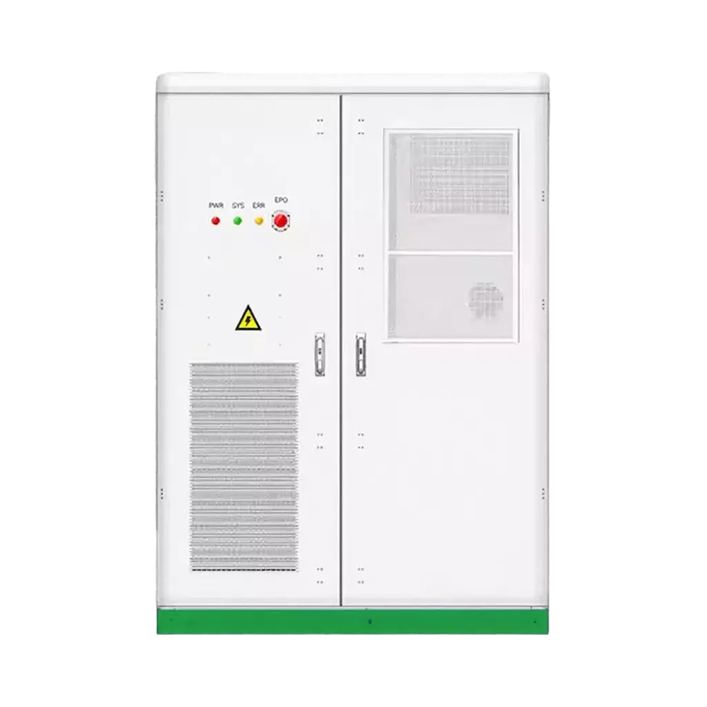 112kWh Outdoor Energy Storage Cabinet with Lithium-ion Batteries