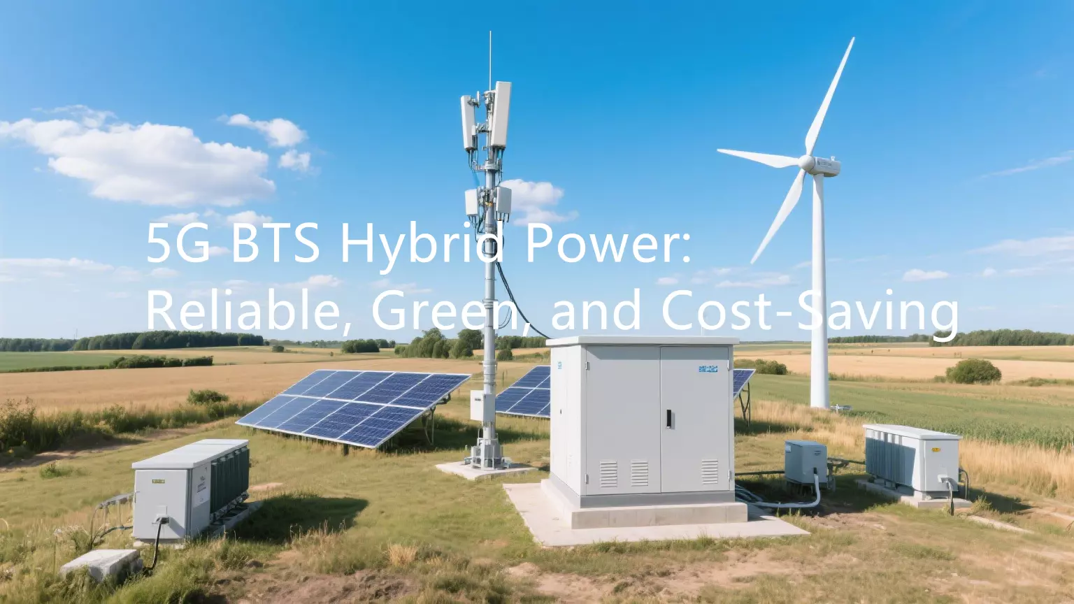 5G BTS Hybrid Power: Reliable, Green, and Cost-Saving