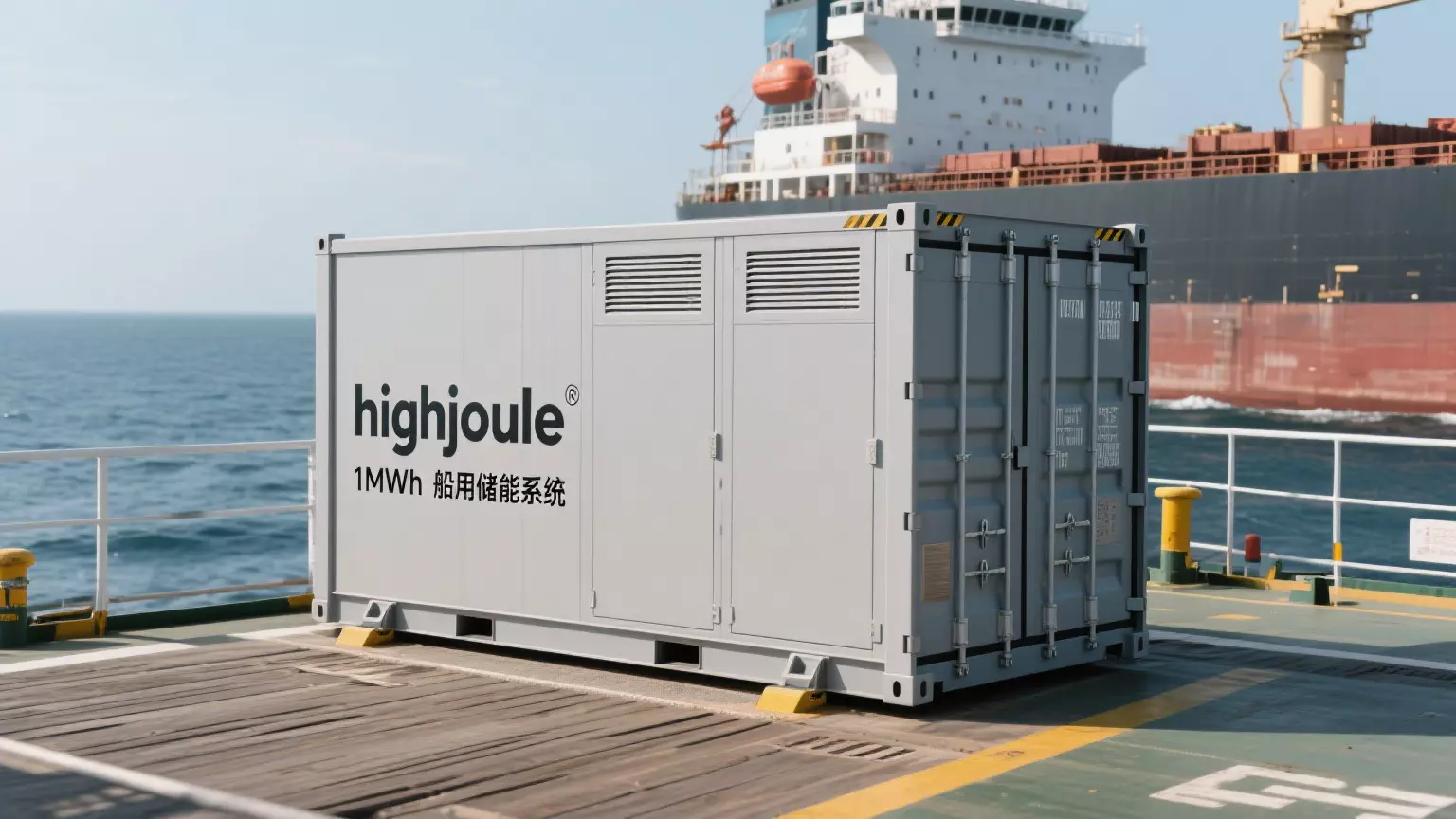 A Giant Ship was Equipped with a “Sea Power Bank”, Saving 260 Tons of Fuel in a Year!