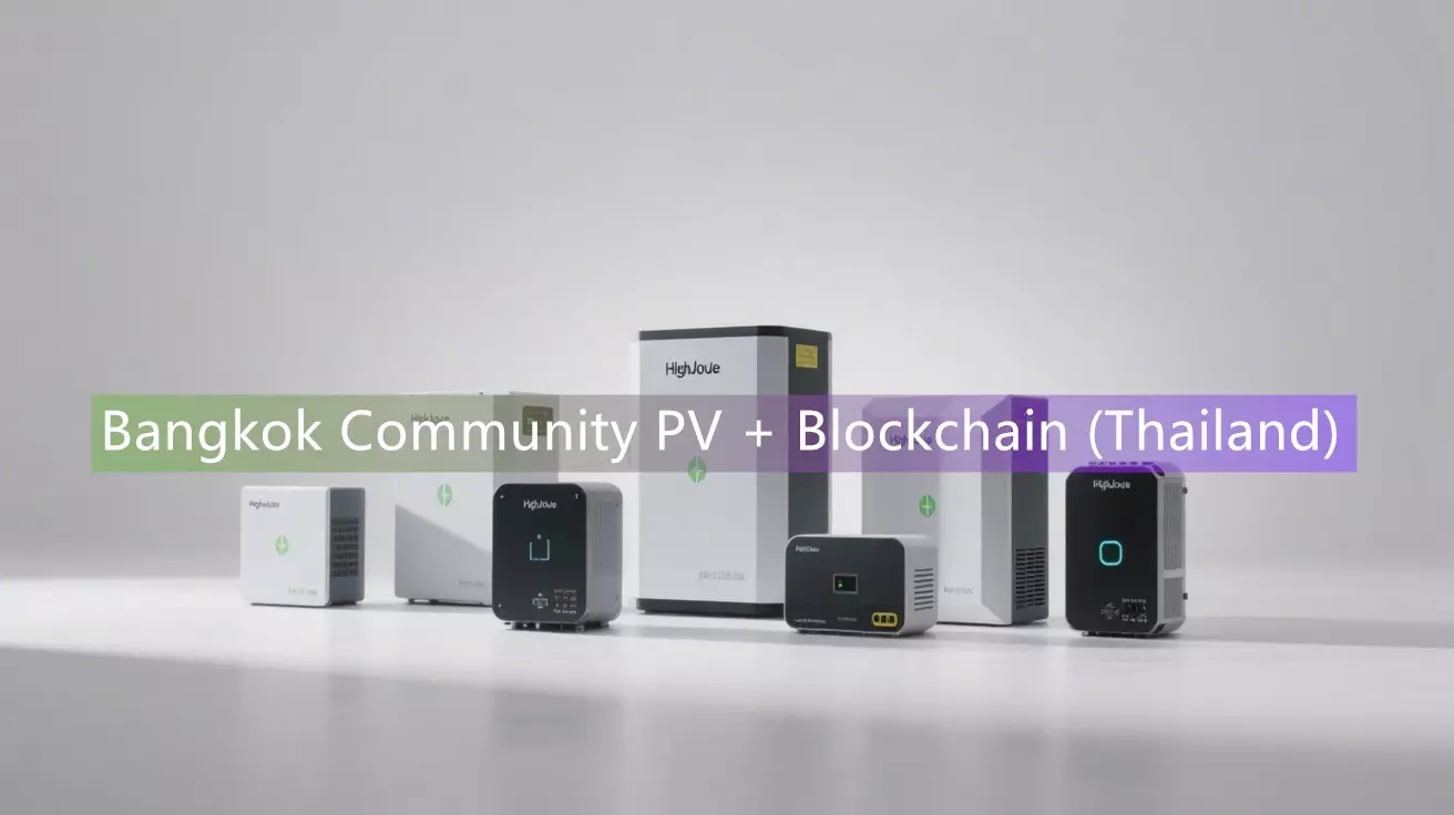 Bangkok Community PV + Blockchain (Thailand)