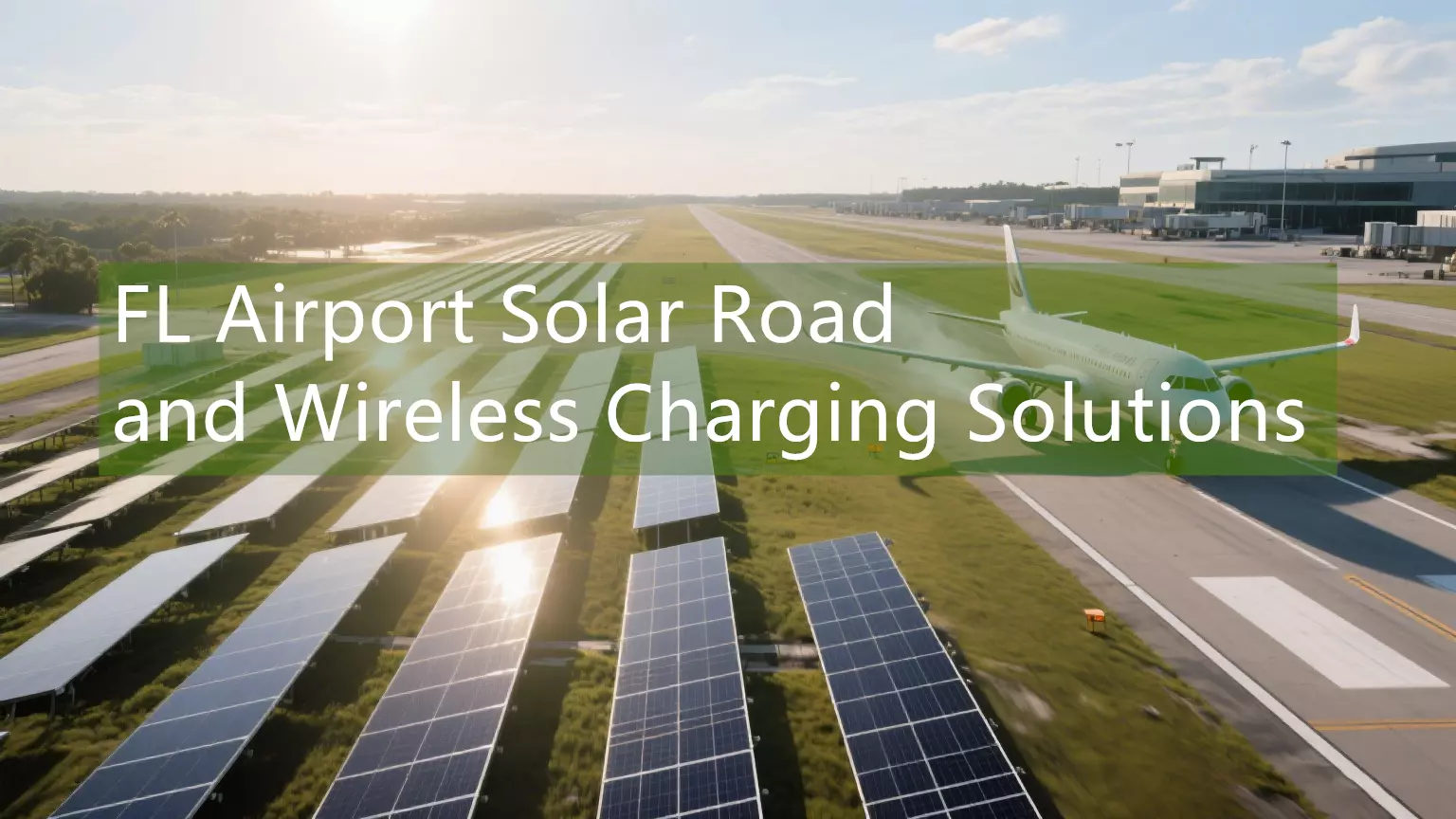 FL Airport Solar Road and Wireless Charging Solutions -1