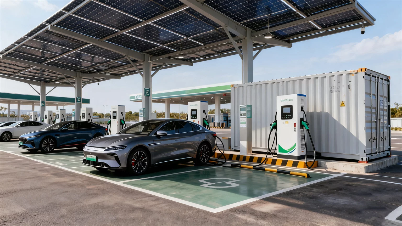 2MWh solar energy storage charging microgrid application scenario