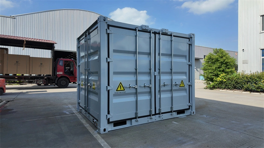 Romania Project Case: Four 46kW Foldable Containerized Solar Systems