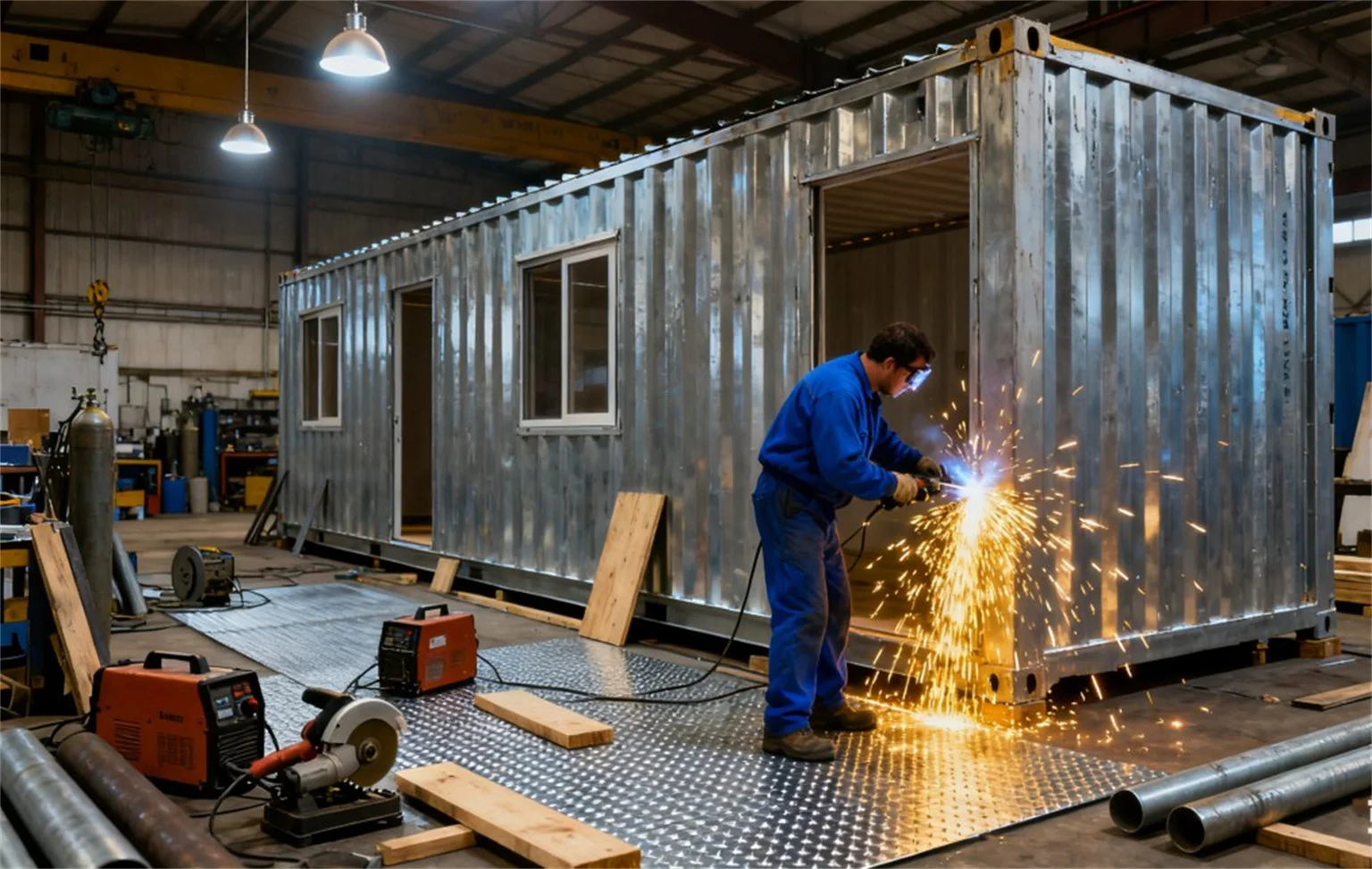 A Full-Process Guide for On-site Deployment of Containerized Solar Houses