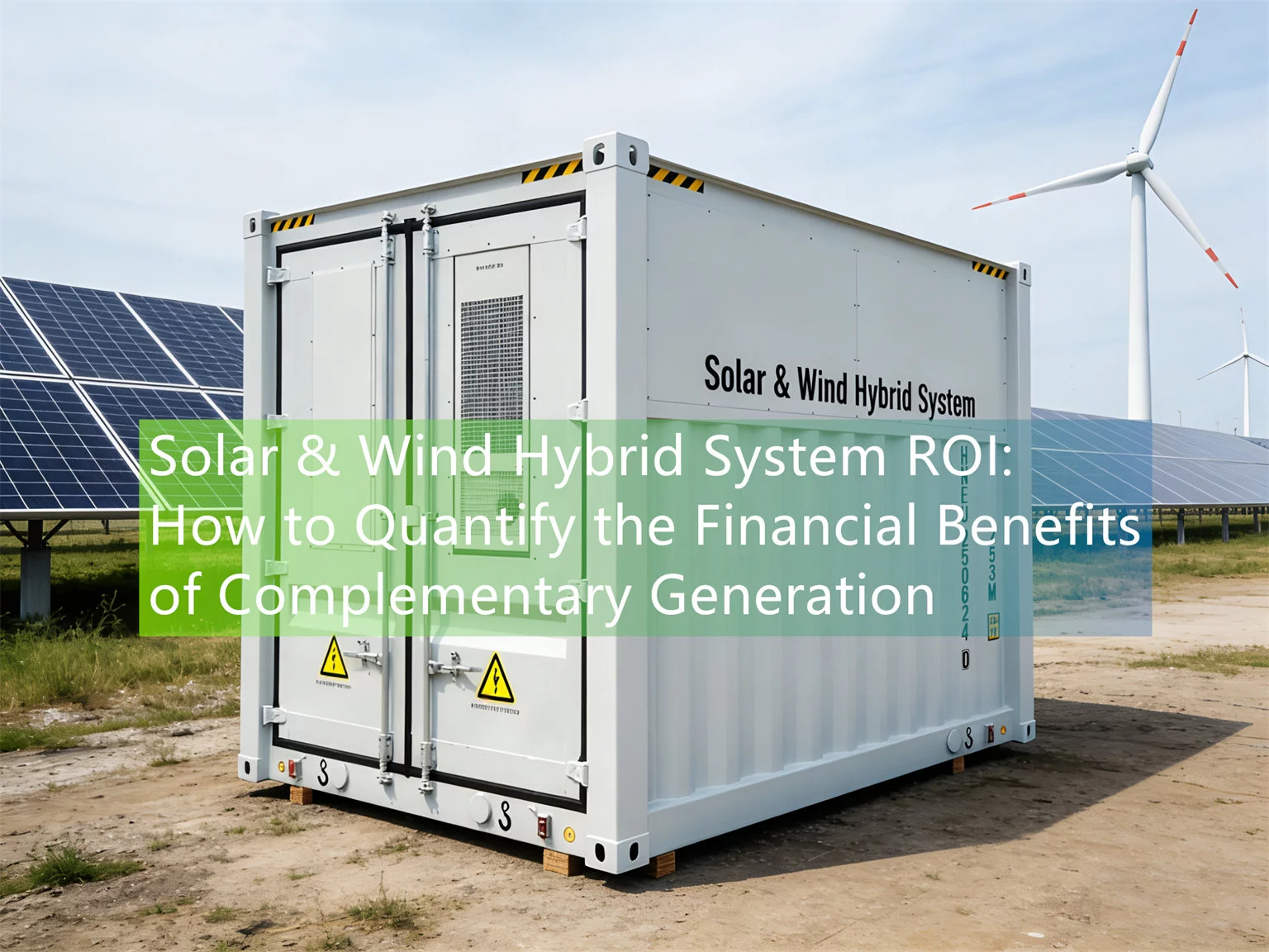 Solar & Wind Hybrid System ROI: How to Quantify the Financial Benefits of Complementary Generation