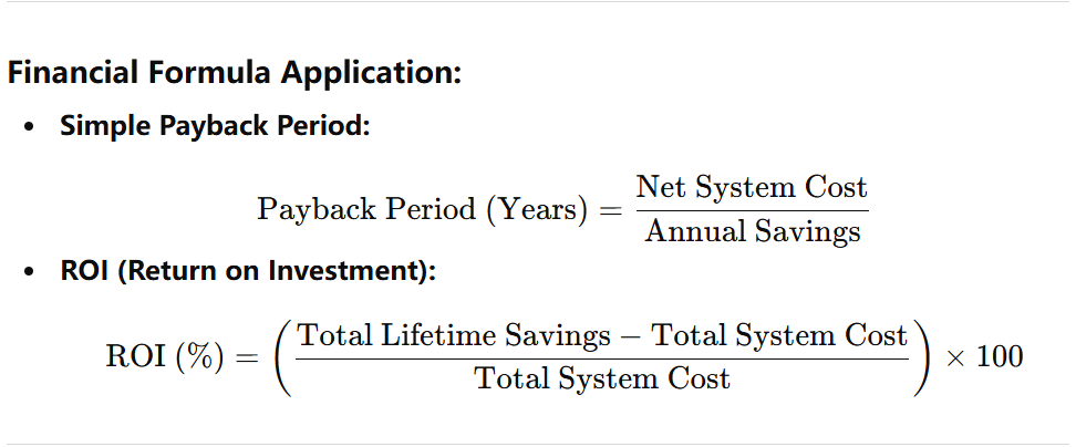 Financial Formula Application