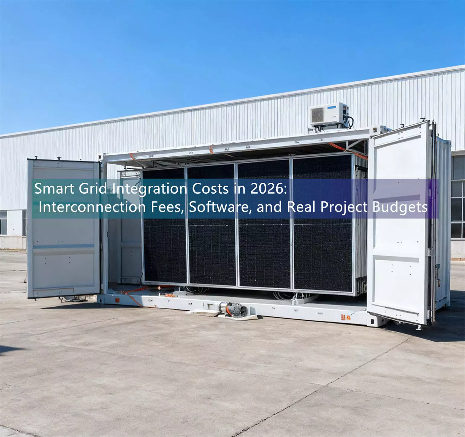 Smart Grid Integration Costs in 2026: Interconnection Fees, Software, and Real Project Budgets