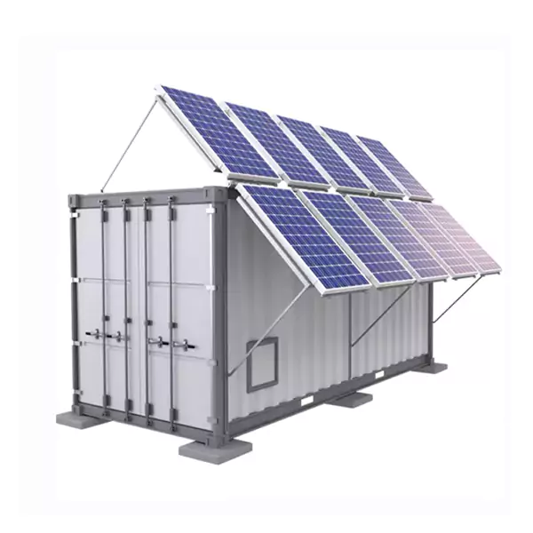 Communication container station energy storage systems