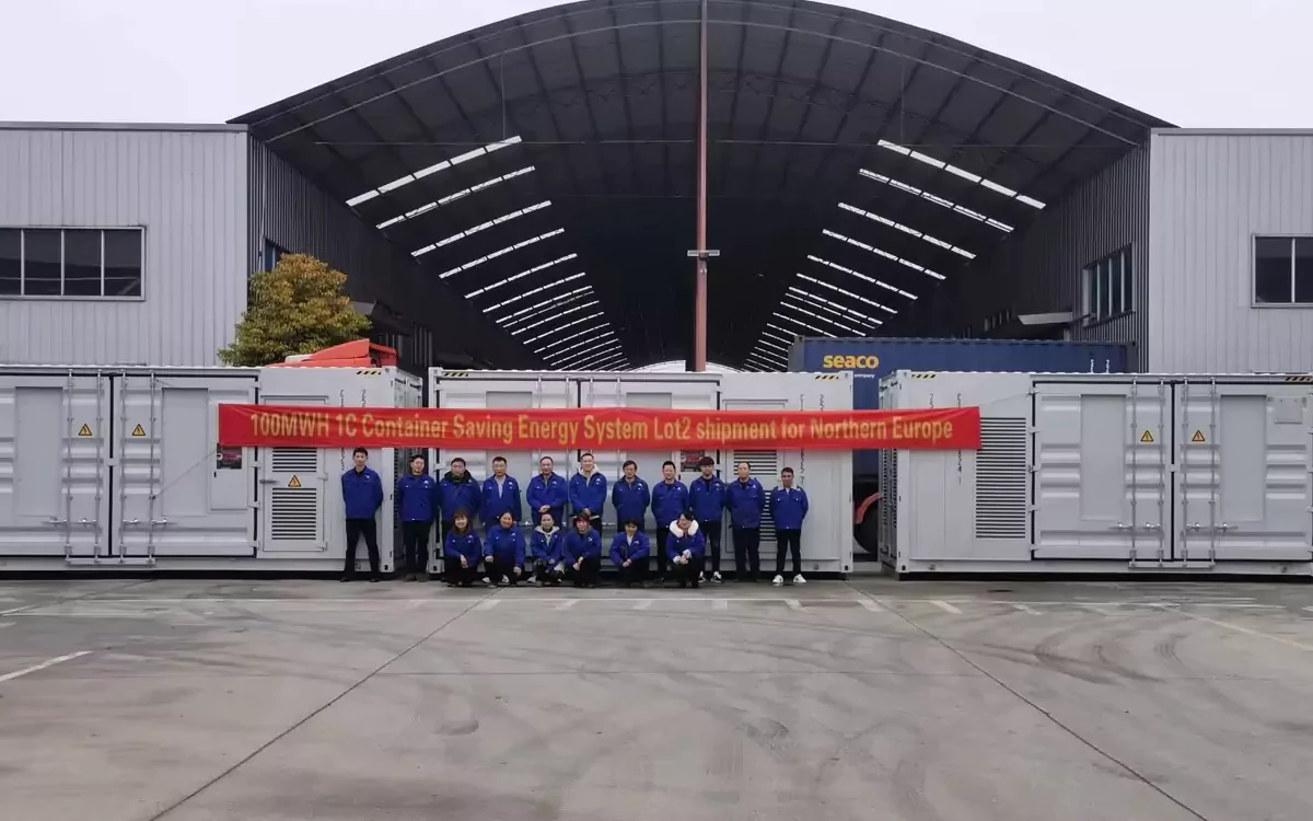 Nordic 100MWh/1C Containerized Energy Storage System Project