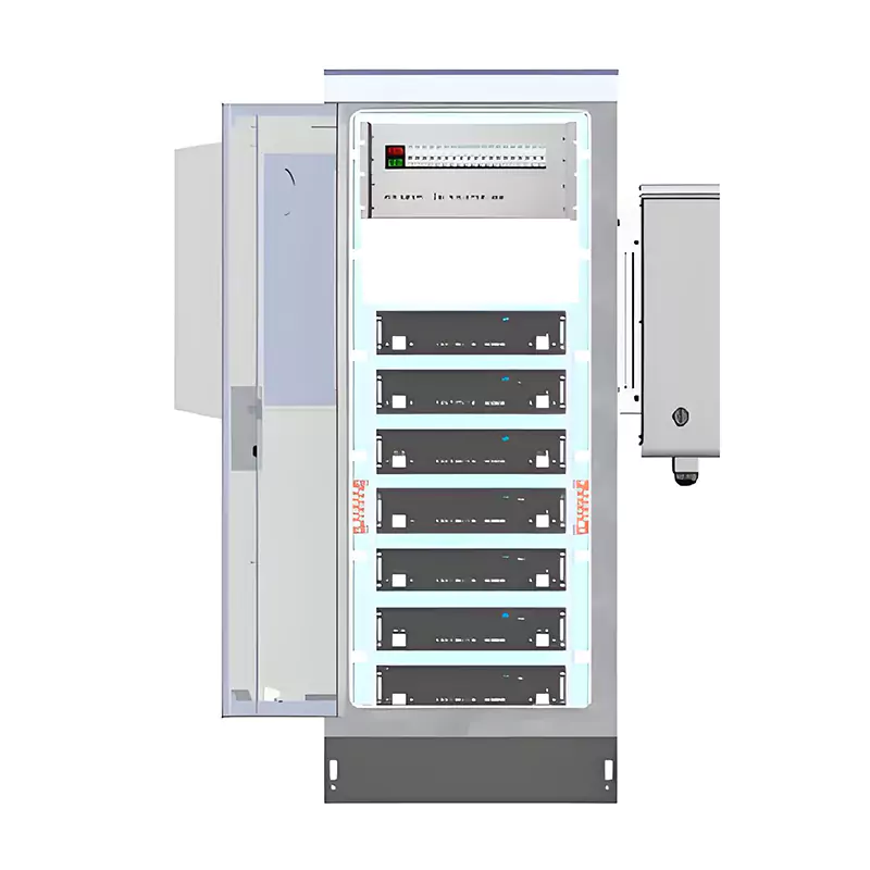 Household Solar Energy Storage System Cabinet (Wall-Mounted Inverter – External)