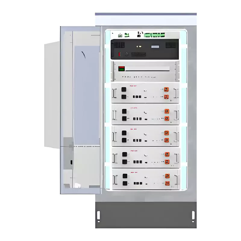 Residential Solar Storage System Cabinet (Rack-mounted Inverter)