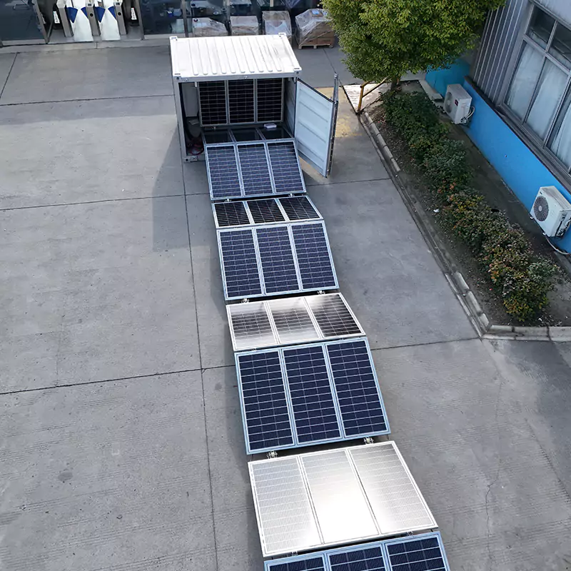 Folding Photovoltaic Container