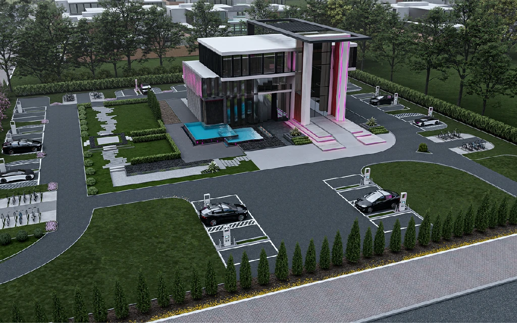 United States Solar-Storage-Charging Project Case