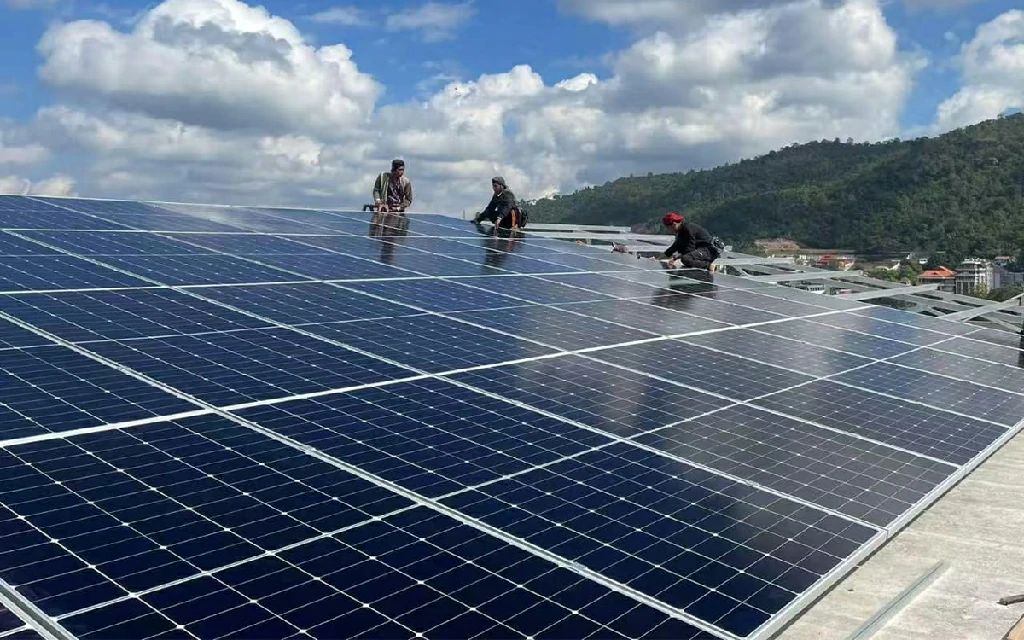 Myanmar 300kW Solar Rooftop Project