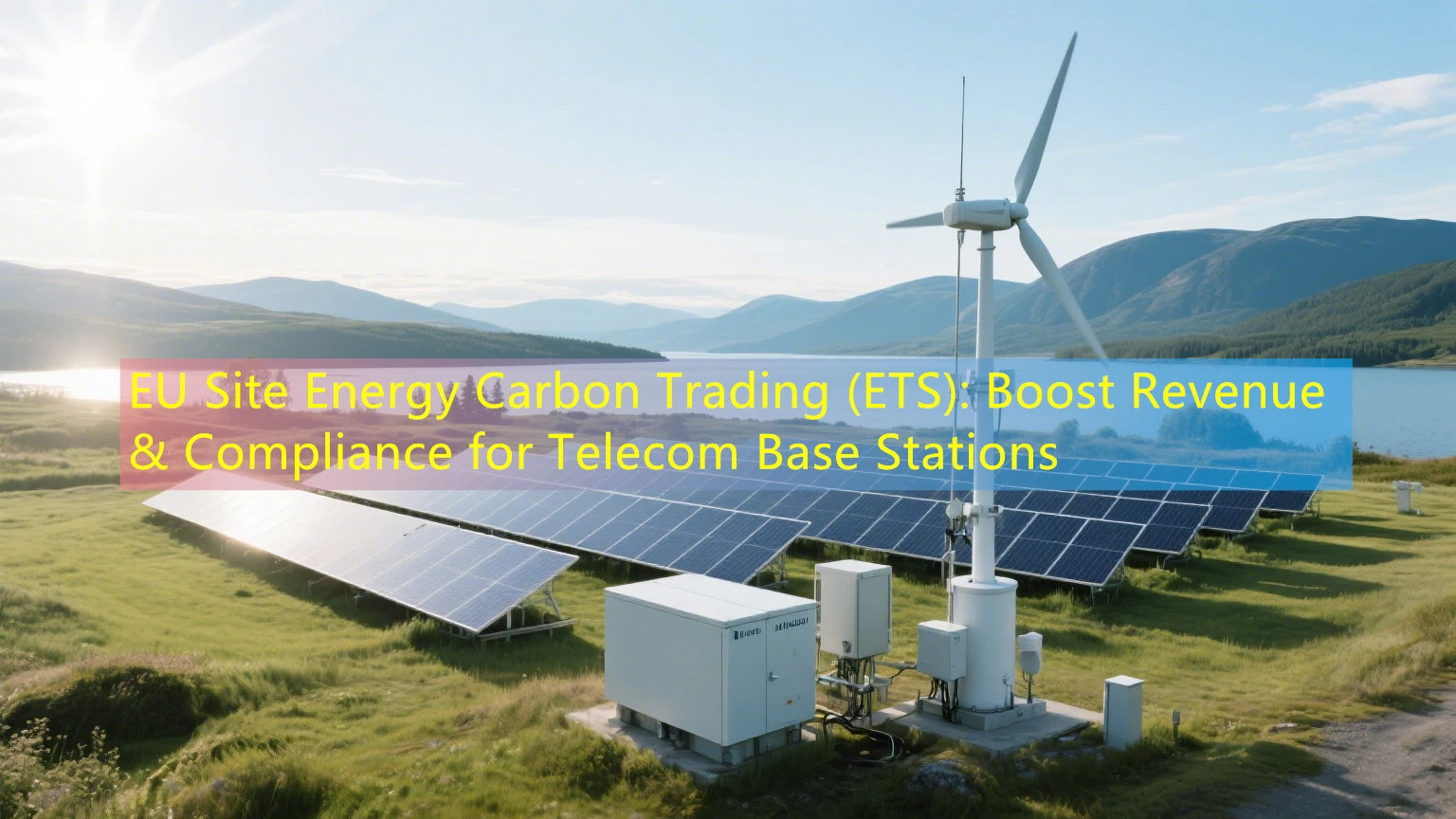 EU Site Energy Carbon Trading (ETS) Boost Revenue Compliance for Telecom Base Stations