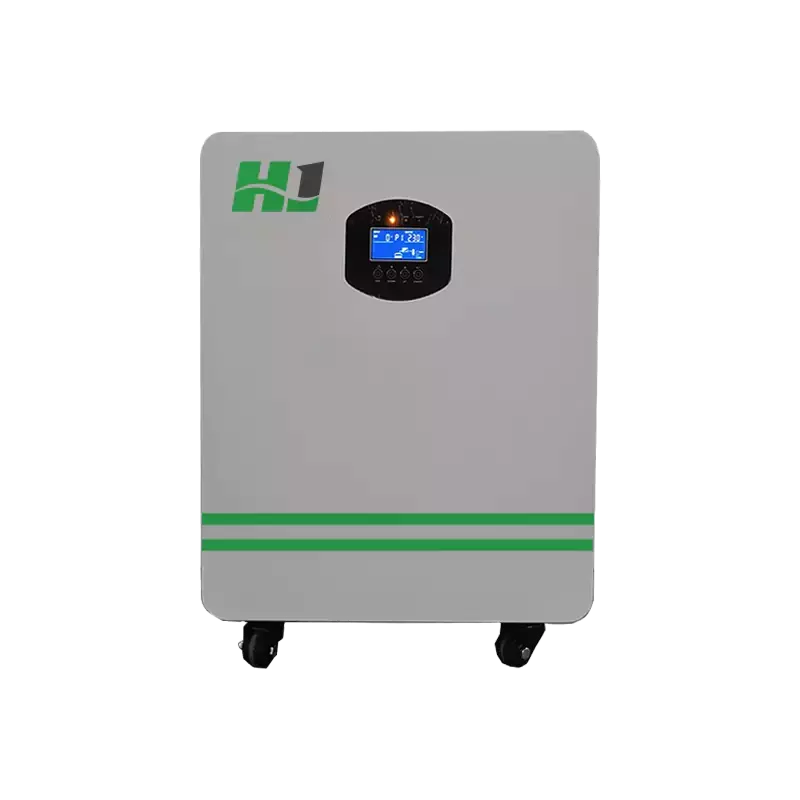 Stand-mounted all-in-one home solar energy storage