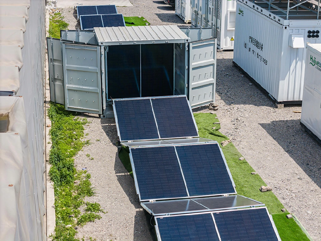 Romania 4*46KW Folding Photovoltaic Container System