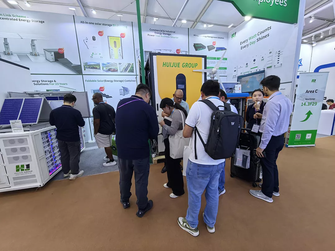 Huijue Group Makes Its Debut at the Canton Fair’s Opening Day, Ushering in a New Chapter in Intelligent Energy Storage