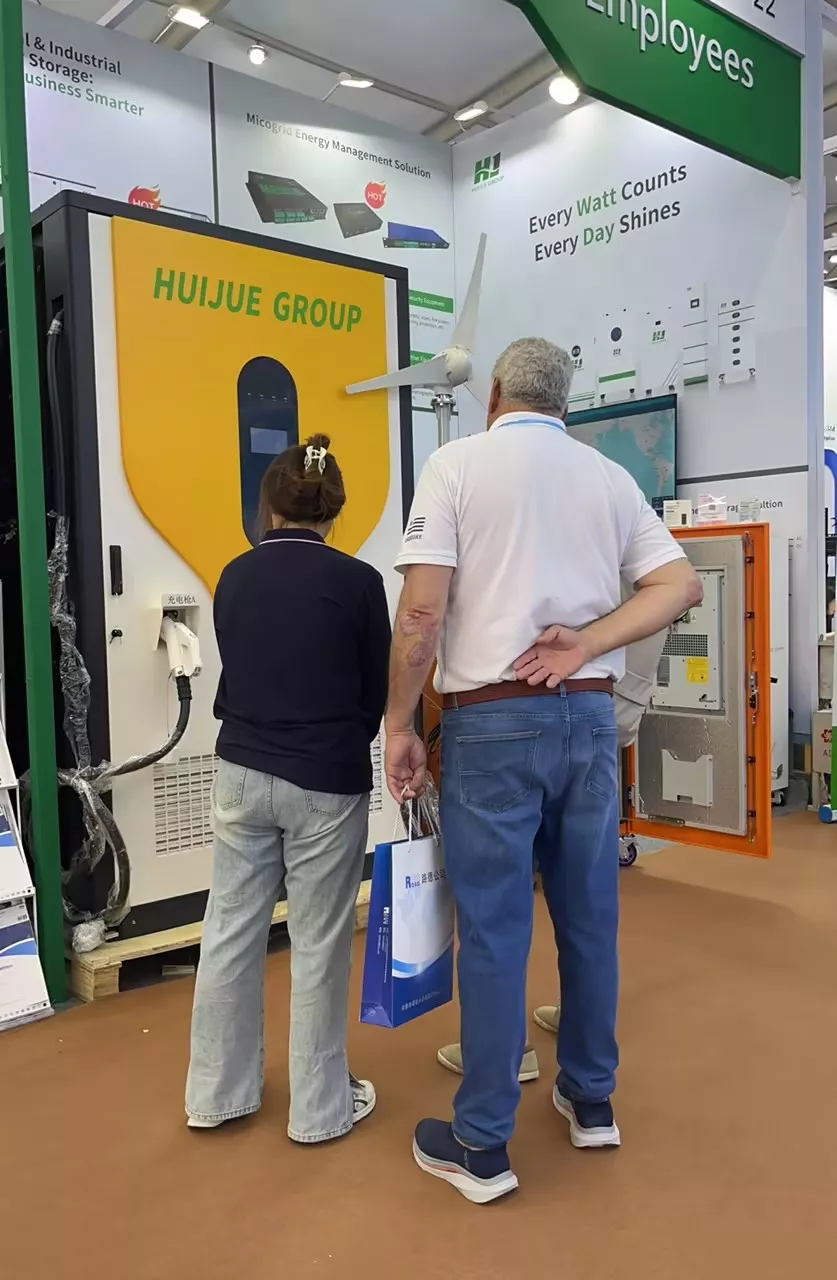 Huijue Group Makes Its Debut at the Canton Fair’s Opening Day, Ushering in a New Chapter in Intelligent Energy Storage