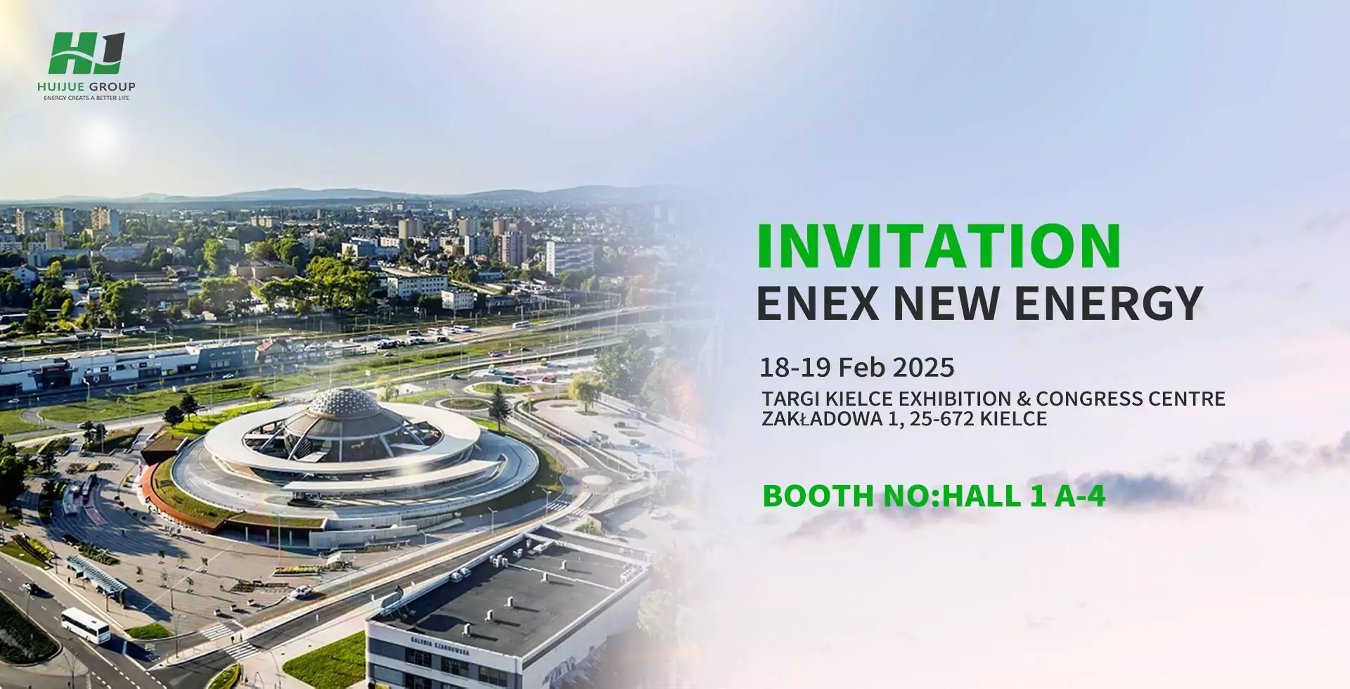  Huijue Group to Exhibit at ENEX NEW ENERGY 2025 in Poland 