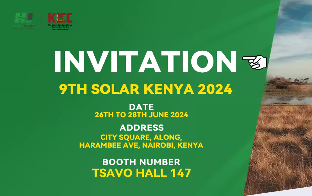  Huijue is set to showcase at the 9th Solar Kenya 2024 