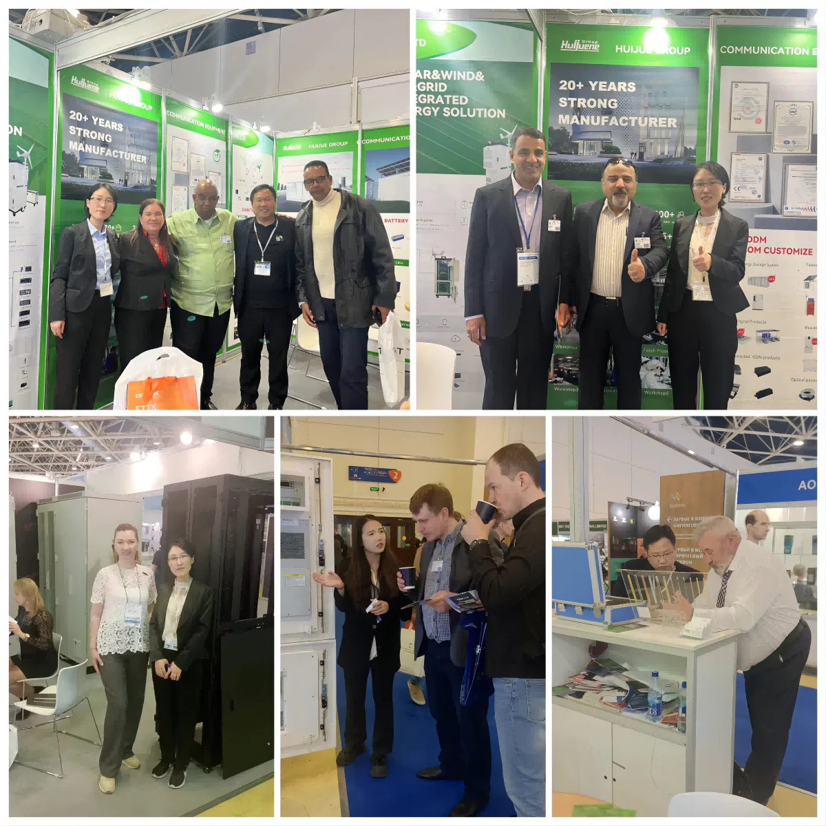 Huijue Group Showcases Next-Gen Communication at SVIAZ 2024