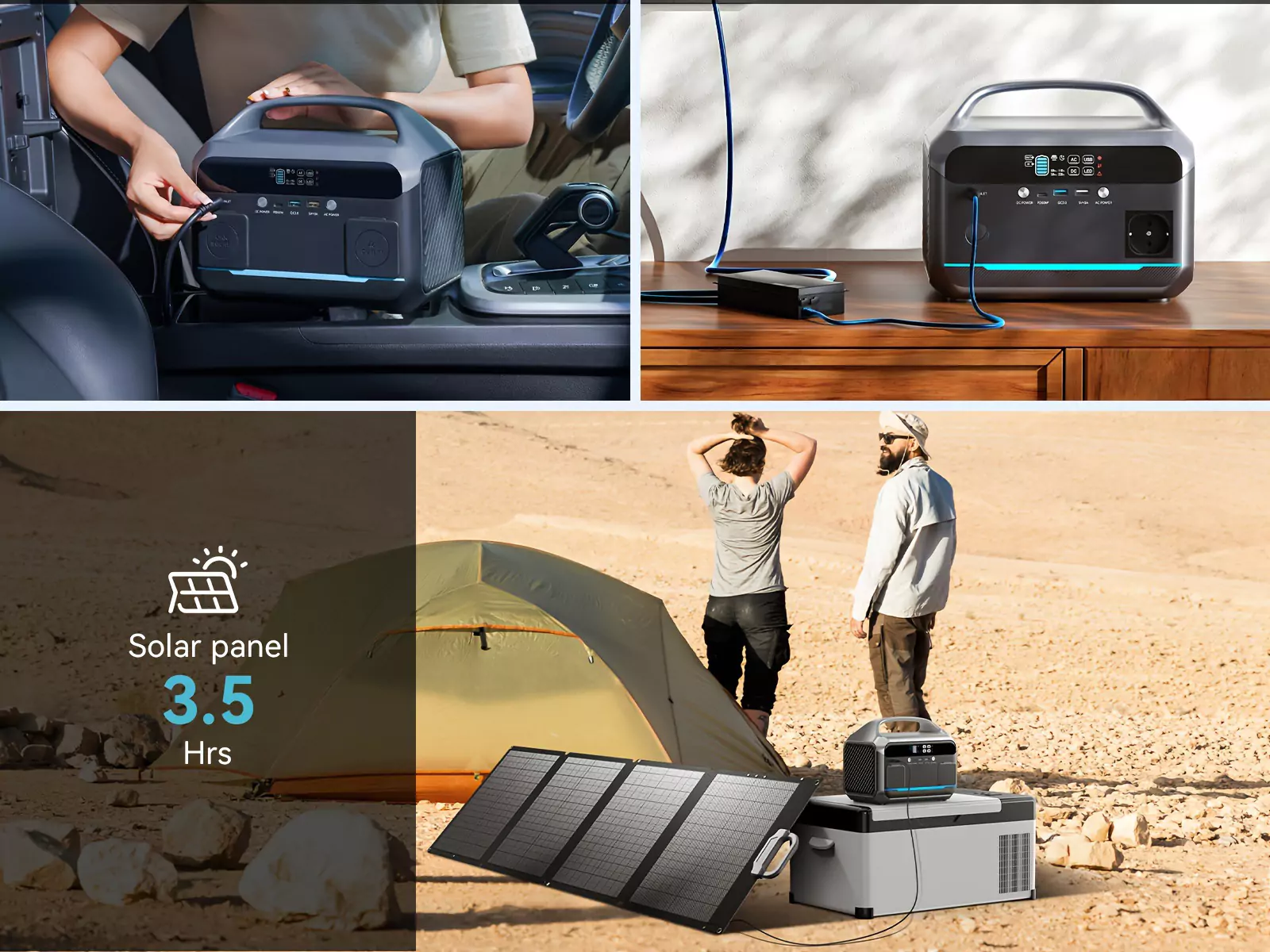  What are the reasons for growth in the outdoor power supply market? 