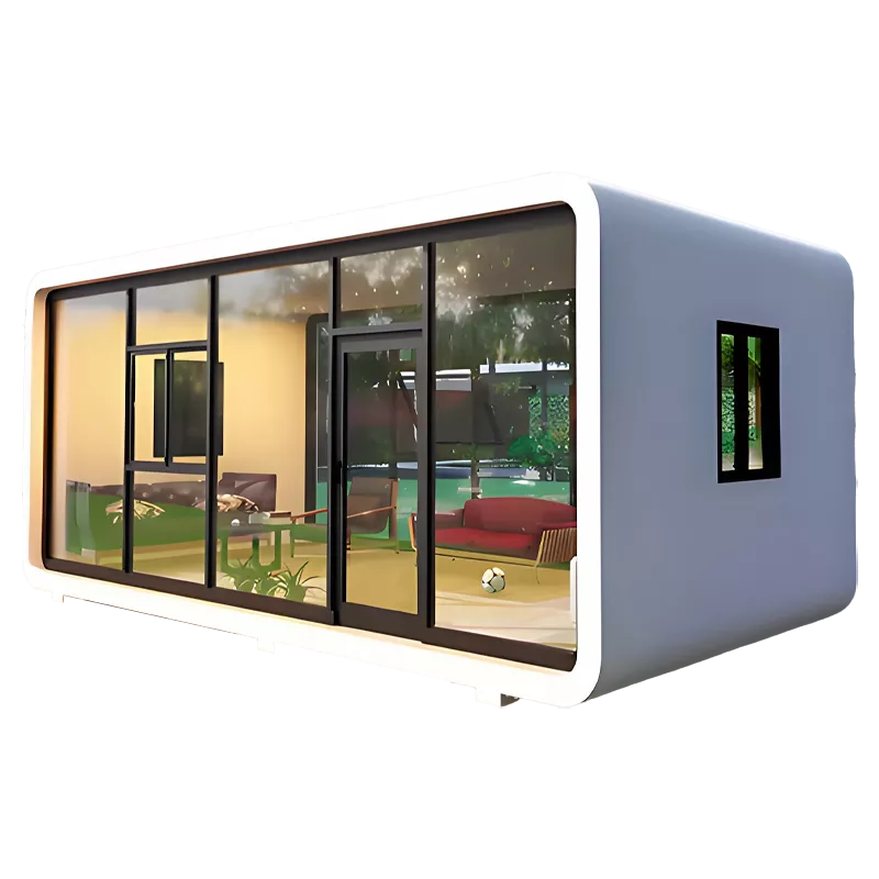 Expandable container house solar