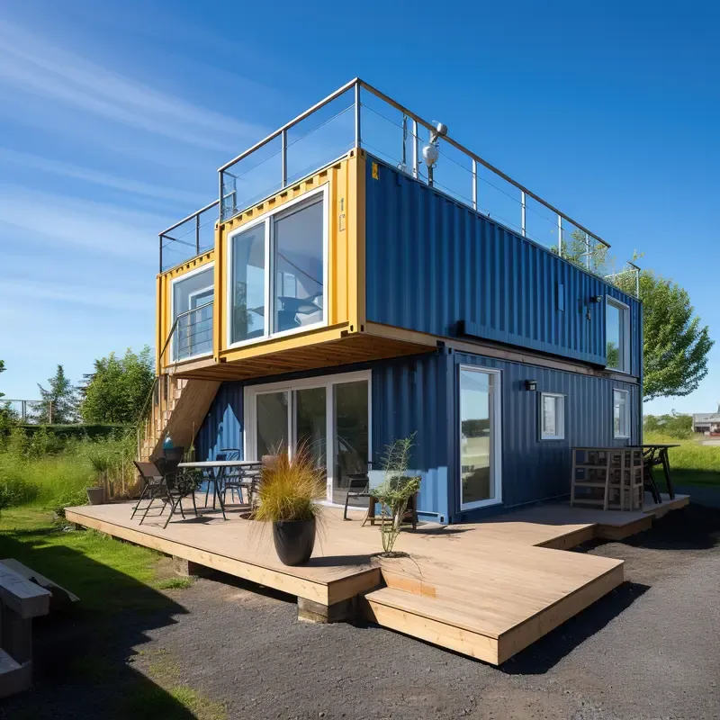 solar container home