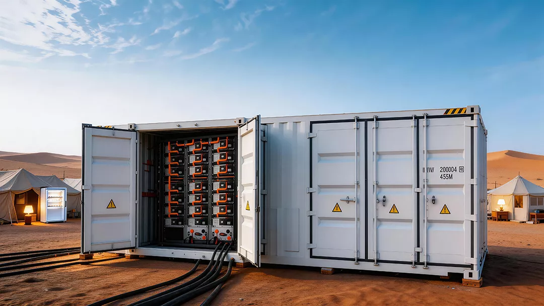 Sudan 40-foot Foldable Photovoltaic Energy Storage System