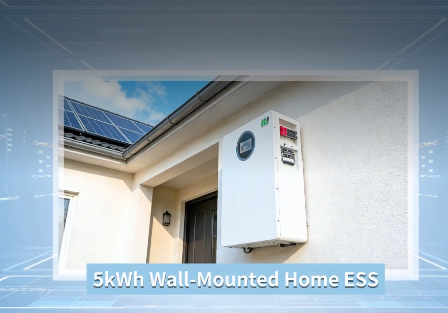 5kWh Wall-Mounted Home ESS