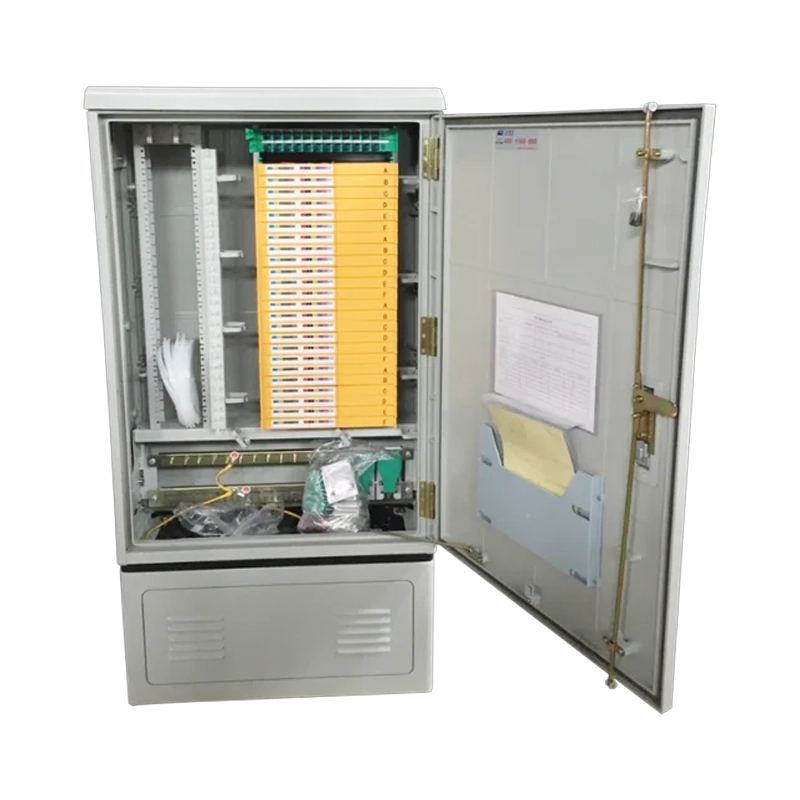 Plug-in jumper-free optical cable transfer box (SMC)
