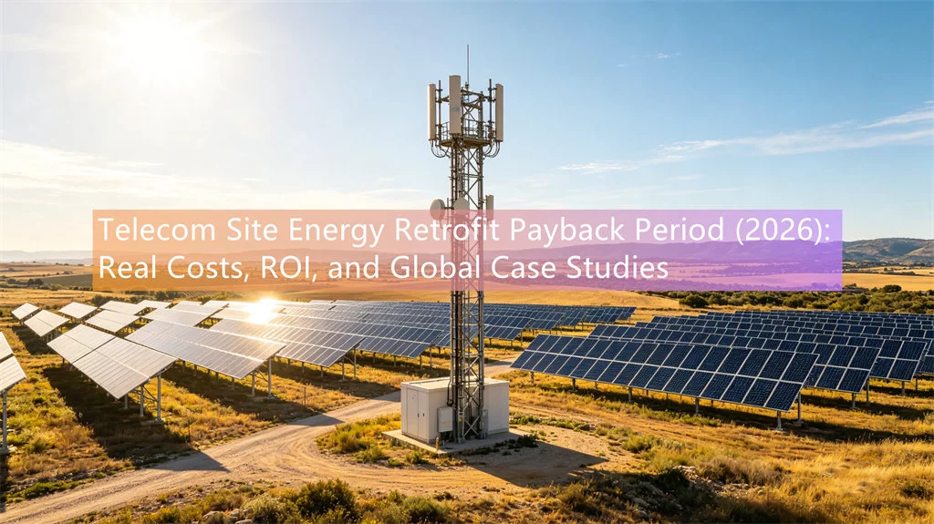 Telecom Site Energy Retrofit Payback Period (2026): Real Costs, ROI, and Global Case Studies